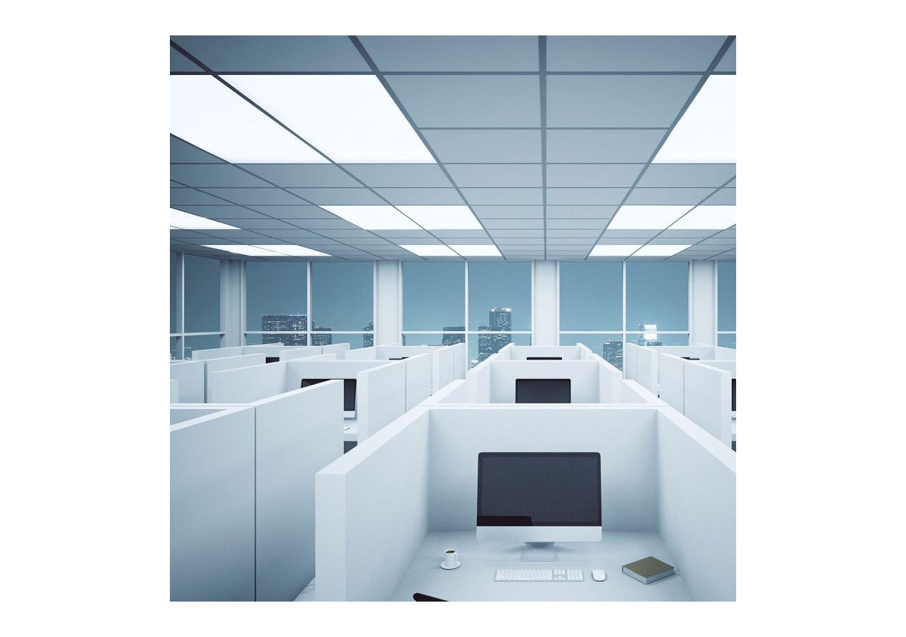 Panneau LED encastrable 120x30-Dimmable DALI-44W-UGR19 - K5236-DALI-BN - Barcelona LED