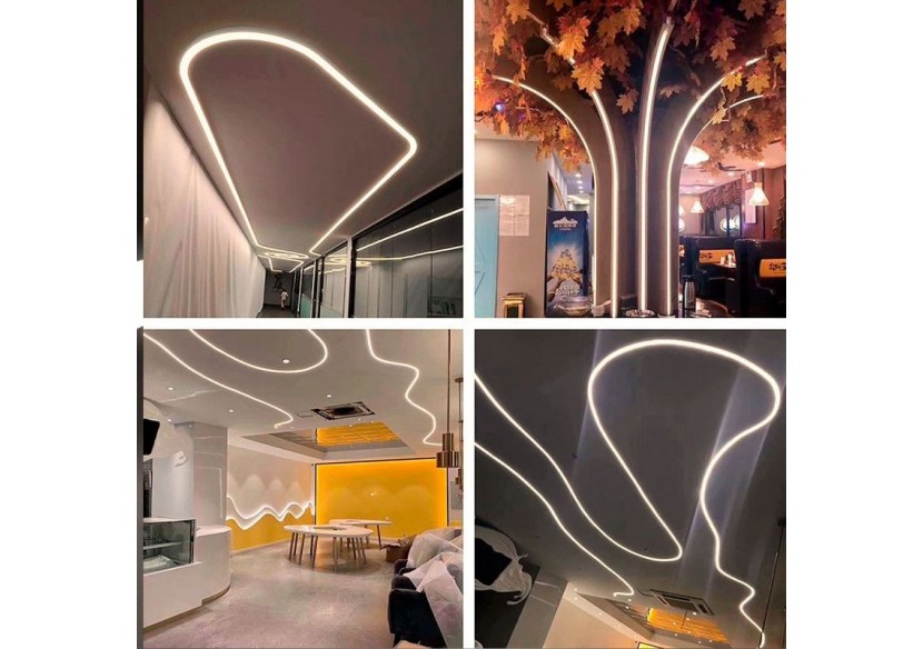 Néon LED flexible circulaire 360 degrés-24V DC-diamètre 20mm-5 mètres-13W/m-Kit complet-IP67 - N20D-5M-BN - Barcelona LED Néon LED flexible circulaire 360 degrés-24V DC-diamètre 20mm-5 mètres-13W/m-Kit complet-IP67 - N20D-5M-BN - Barcelona LED