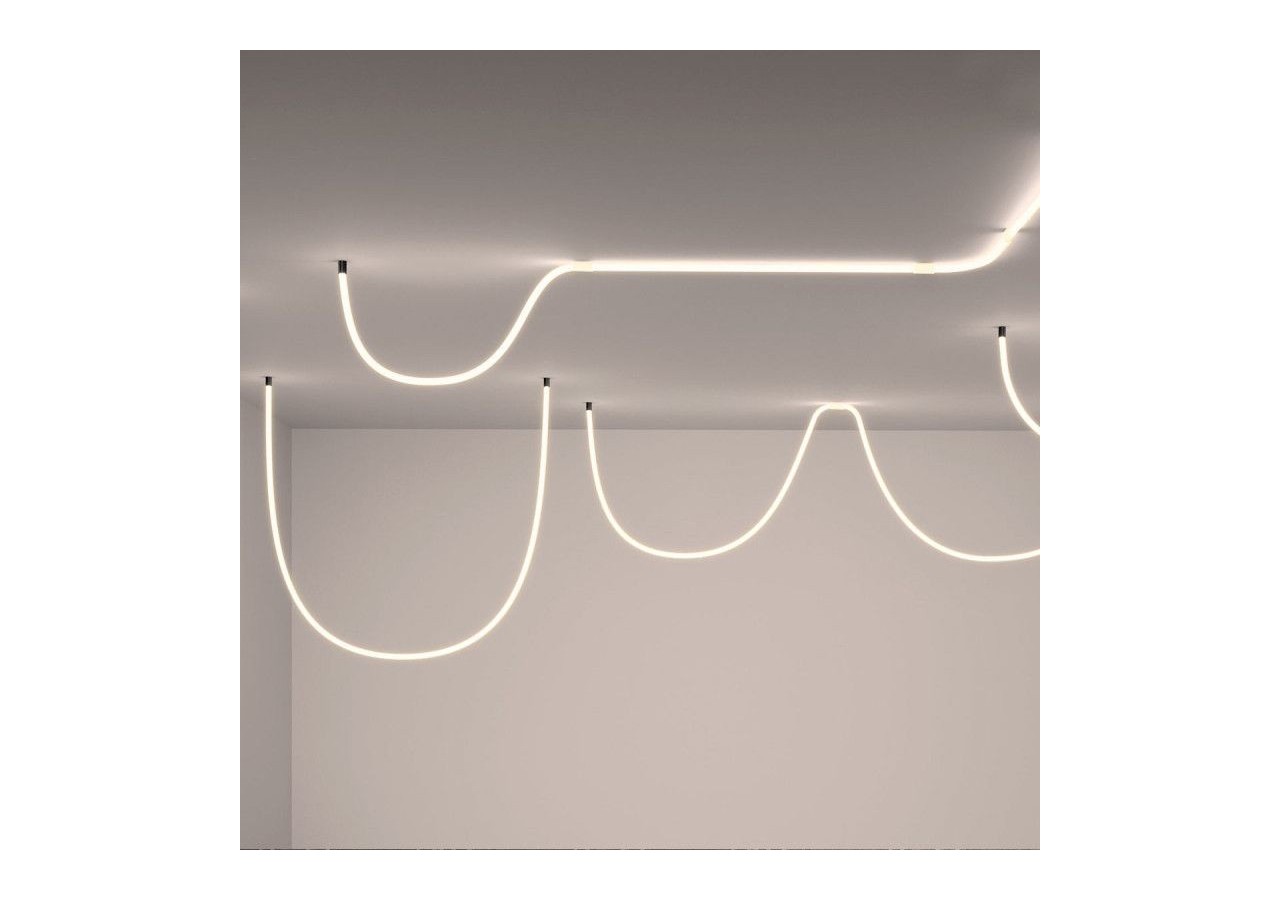 Néon LED flexible circulaire 360 degrés-24V DC-diamètre 20mm-5 mètres-13W/m-Kit complet-IP67 - N20D-5M-BN - Barcelona LED
