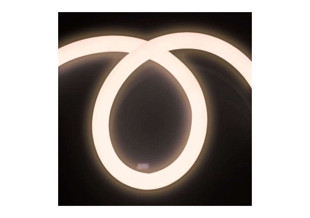 Néon LED flexible circulaire 360 degrés-24V DC-diamètre 20mm-5 mètres-13W/m-Kit complet-IP67 - N20D-5M-BN - Barcelona LED