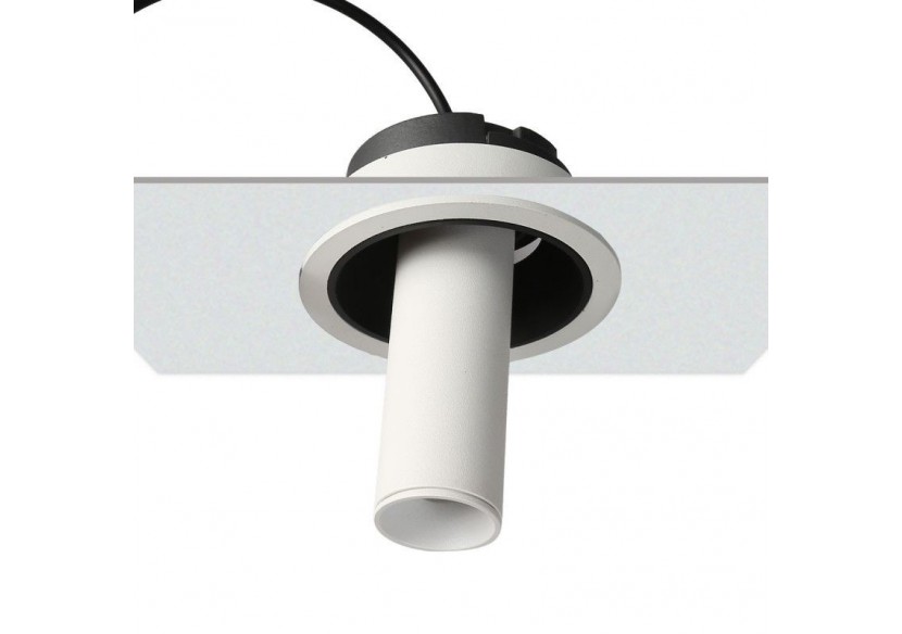 Spot LED encastré orientable "ALAI"-Zoom-100mm-2800K-LED COB-Puce Cree-7W - B860-B - Barcelona LED Spot LED encastré orientable "ALAI"-Zoom-100mm-2800K-LED COB-Puce Cree-7W - B860-B - Barcelona LED