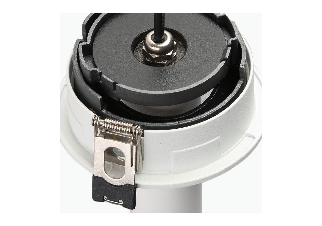 Spot LED encastré orientable "ALAI"-Zoom-100mm-2800K-LED COB-Puce Cree-7W - B860-B - Barcelona LED