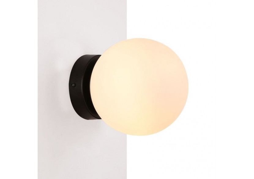 Applique murale globe en verre "AVA"-E27-IP44 - LE101-N - Barcelona LED Applique murale globe en verre "AVA"-E27-IP44 - LE101-N - Barcelona LED