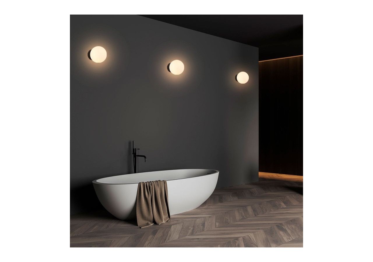 Applique murale globe en verre "AVA"-E27-IP44 - LE101-N - Barcelona LED