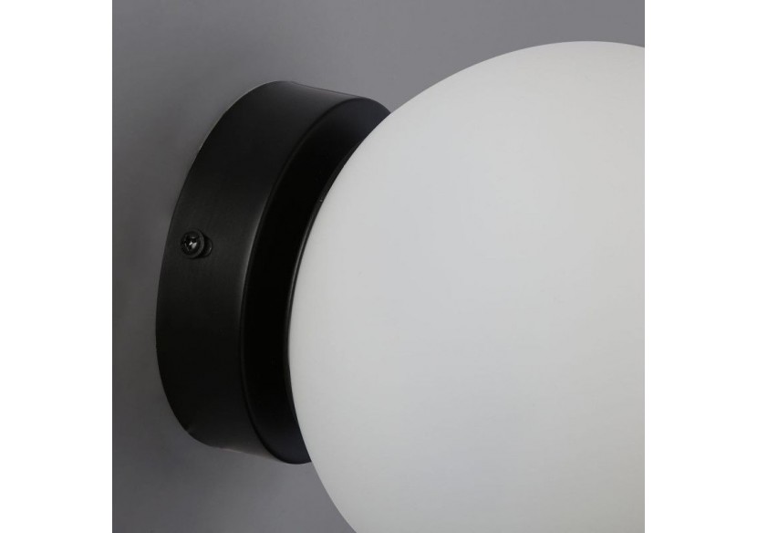Applique murale globe en verre "AVA"-E27-IP44 - LE101-N - Barcelona LED Applique murale globe en verre "AVA"-E27-IP44 - LE101-N - Barcelona LED