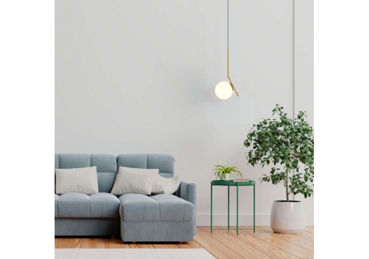 Suspension globe en verre "HERMI"-E27 - LD1006-D - Barcelona LED 2