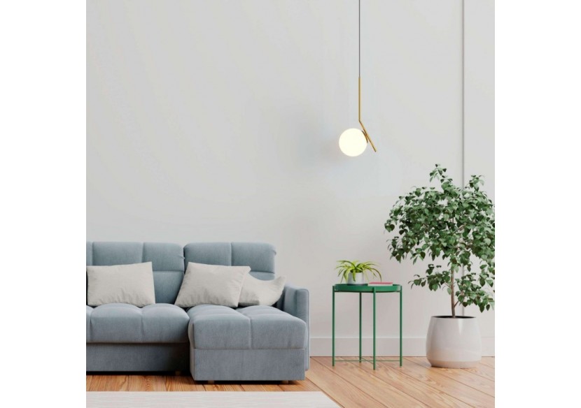 Suspension globe en verre "HERMI"-E27 - LD1006-D - Barcelona LED Suspension globe en verre "HERMI"-E27 - LD1006-D - Barcelona LED