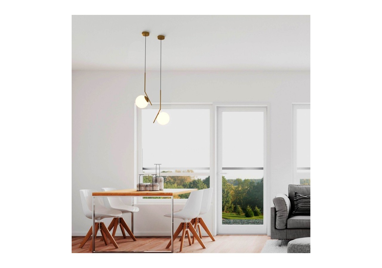 Suspension globe en verre "HERMI"-E27 - LD1006-D - Barcelona LED