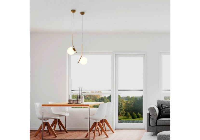 Suspension globe en verre "HERMI"-E27 - LD1006-D - Barcelona LED Suspension globe en verre "HERMI"-E27 - LD1006-D - Barcelona LED