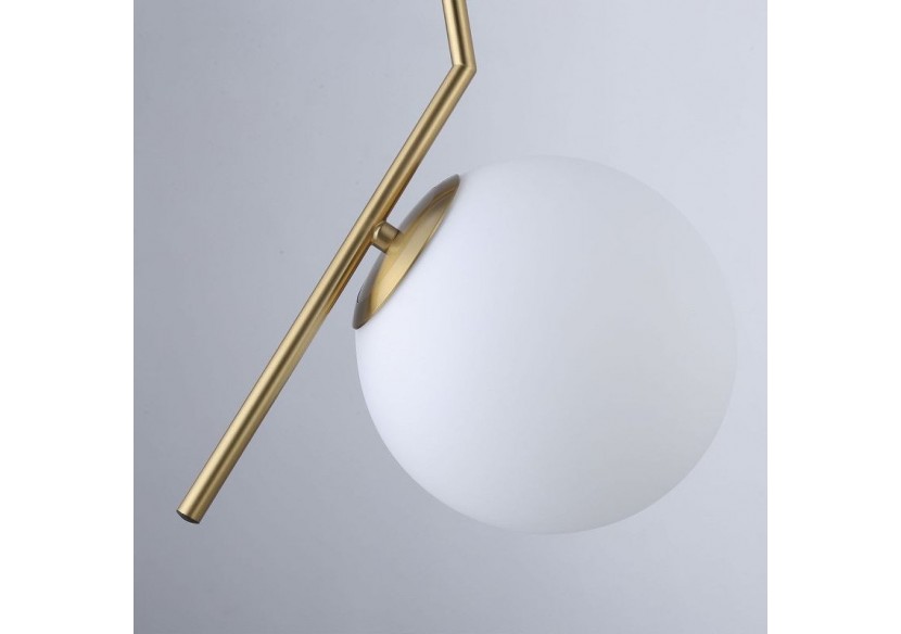 Suspension globe en verre "HERMI"-E27 - LD1006-D - Barcelona LED Suspension globe en verre "HERMI"-E27 - LD1006-D - Barcelona LED