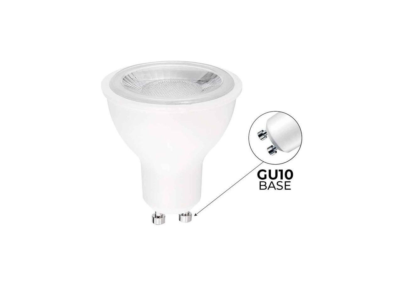 Ampoule LED GU10-SMD2835-7W-diamètre 50mm-Optique à 45 degrés - BS1-PAR16GU10-45-BF - Barcelona LED