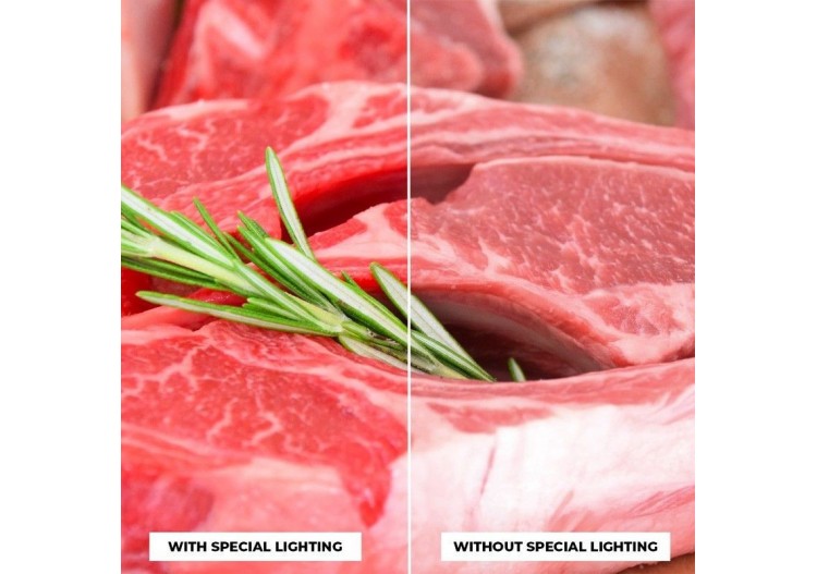 Projecteur LED sur rail triphasé spécial boucherie-Driver intégré Philips Xitanium-LED COB-40W - B00591-B-CAR - Barcelona LED 2