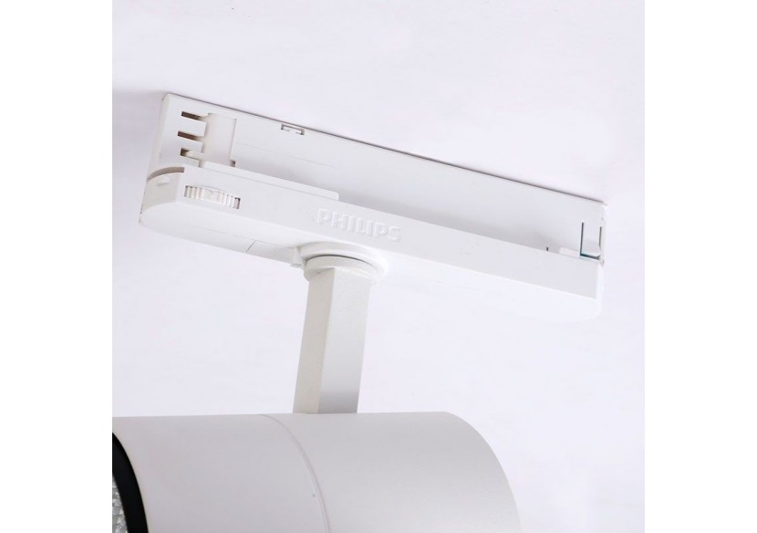 Projecteur LED sur rail triphasé spécial boucherie-Driver intégré Philips Xitanium-LED COB-40W - B00591-B-CAR - Barcelona LED Projecteur LED sur rail triphasé spécial boucherie-Driver intégré Philips Xitanium-LED COB-40W - B00591-B-CAR - Barcelona LED