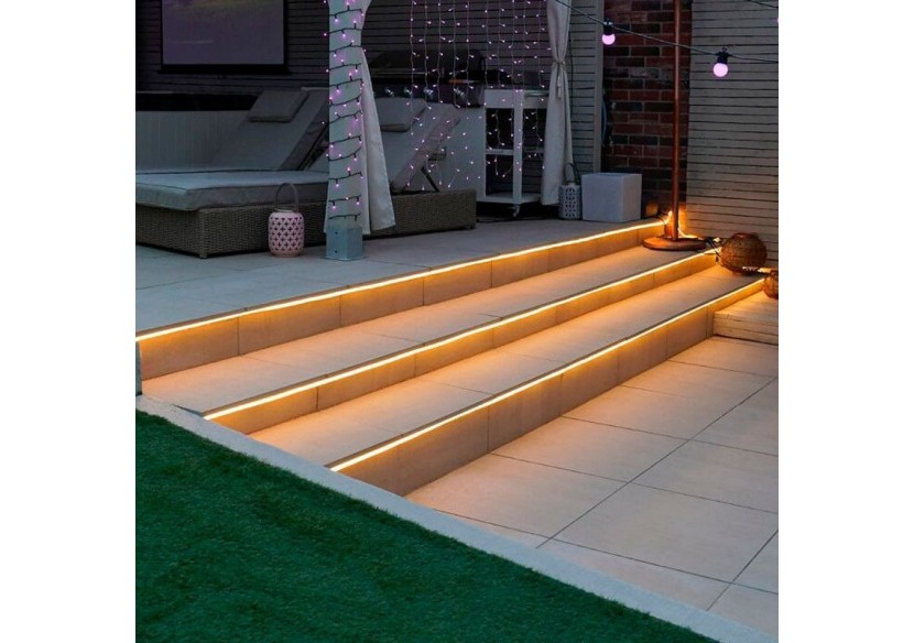 Néon LED flexible 24V/DC 4x10mm-5m-Kit complet-IP67-11W/m-À courbure latérale - N410-5M-270 - Barcelona LED Néon LED flexible 24V/DC 4x10mm-5m-Kit complet-IP67-11W/m-À courbure latérale - N410-5M-270 - Barcelona LED