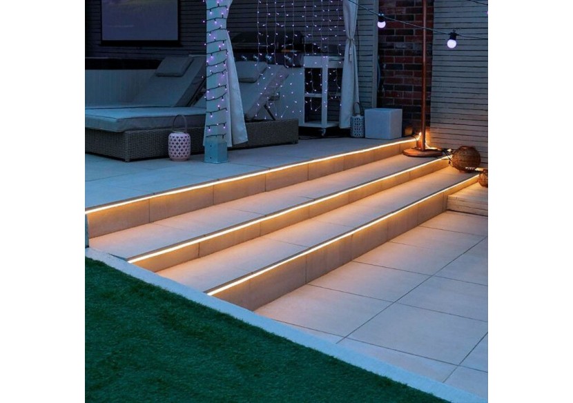 Néon LED flexible 24V/DC 4x10mm-5m-Kit complet-IP67-11W/m-À courbure latérale - N410-5M-BC - Barcelona LED Néon LED flexible 24V/DC 4x10mm-5m-Kit complet-IP67-11W/m-À courbure latérale - N410-5M-BC - Barcelona LED