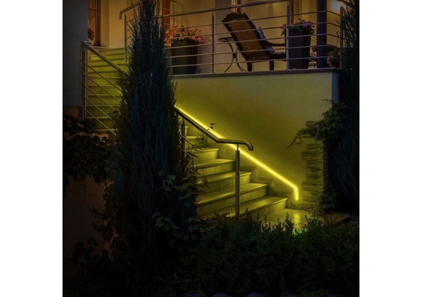 Néon LED flexible 24V/DC 4x10mm-5m-Kit complet-IP67-11W/m-À courbure latérale - N410-5M-BC - Barcelona LED Néon LED flexible 24V/DC 4x10mm-5m-Kit complet-IP67-11W/m-À courbure latérale - N410-5M-BC - Barcelona LED