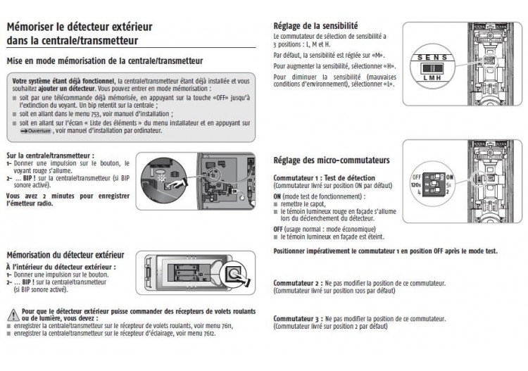 Détecteur de mouvement extérieur compatible animaux : Confort'Mat 2