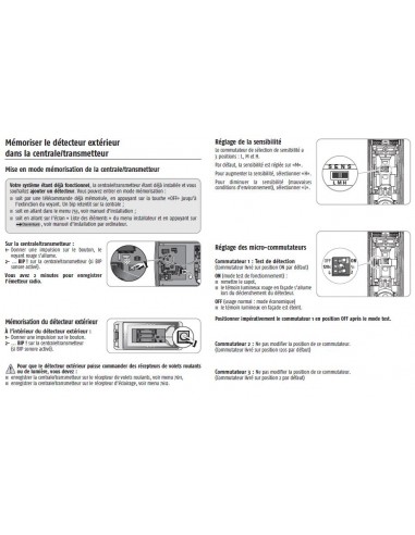 Détecteur de mouvement extérieur compatible animaux : Confort'Mat