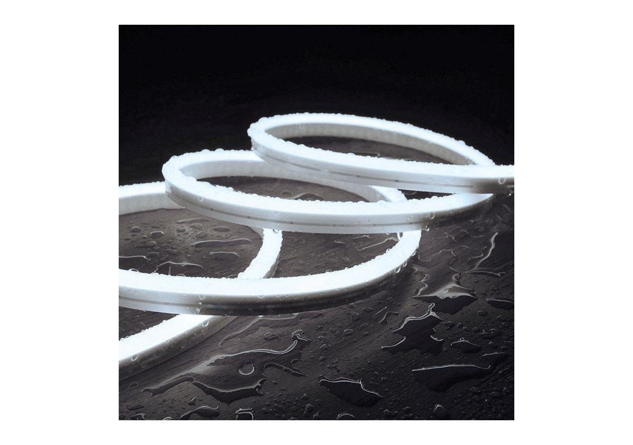 Néon LED flexible 24V/DC 4x10mm-5m-Kit complet-IP67-11W/m-À courbure latérale - N410-5M-BF - Barcelona LED