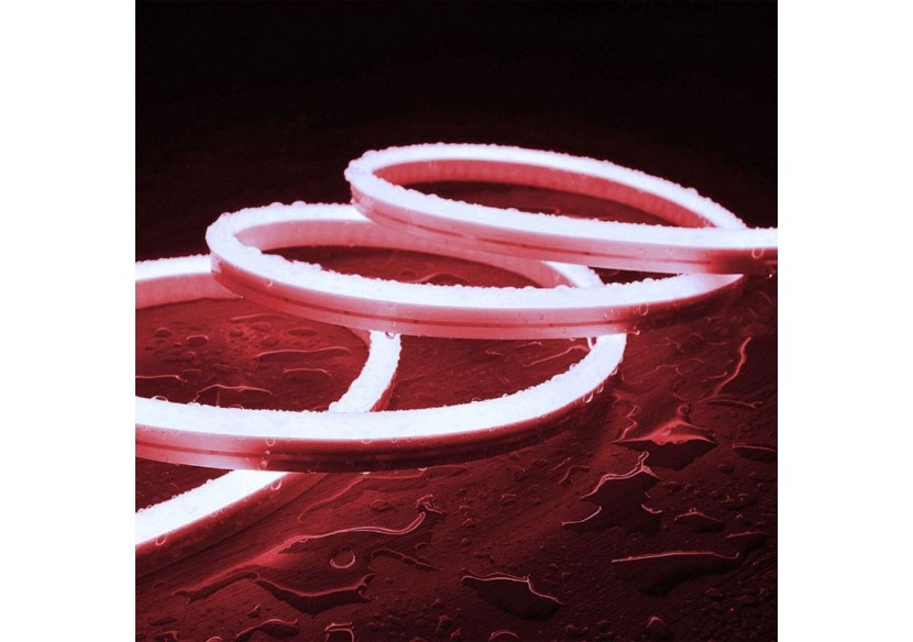 Néon LED flexible 24V/DC 4x10mm-5m-Kit complet-IP67-11W/m-À courbure latérale - N410-5M-RO - Barcelona LED Néon LED flexible 24V/DC 4x10mm-5m-Kit complet-IP67-11W/m-À courbure latérale - N410-5M-RO - Barcelona LED