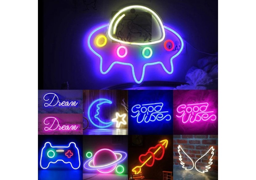 Néon LED flexible 24V/DC 4x10mm-5m-Kit complet-IP67-11W/m-À courbure latérale - N410-5M-VE - Barcelona LED Néon LED flexible 24V/DC 4x10mm-5m-Kit complet-IP67-11W/m-À courbure latérale - N410-5M-VE - Barcelona LED