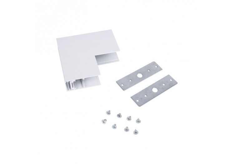 Jonction d'angle pour rails magnétiques en saillie 20mm-Verticale - CMS-90V-B - Barcelona LED 2