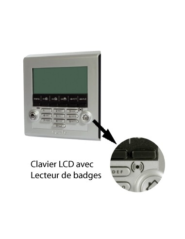 Lot de 2 badges pour système d'alarme : Confort'Mat