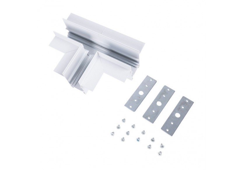 Jonction en T pour rails magnétiques encastrés 20 mm - CME-T-B - Barcelona LED Jonction en T pour rails magnétiques encastrés 20 mm - CME-T-B - Barcelona LED