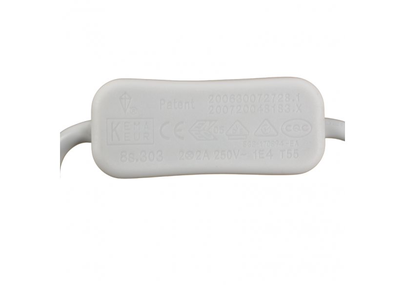 Douille E27 avec câble PVC, interrupteur et prise - K17-C-B - Barcelona LED Douille E27 avec câble PVC, interrupteur et prise - K17-C-B - Barcelona LED