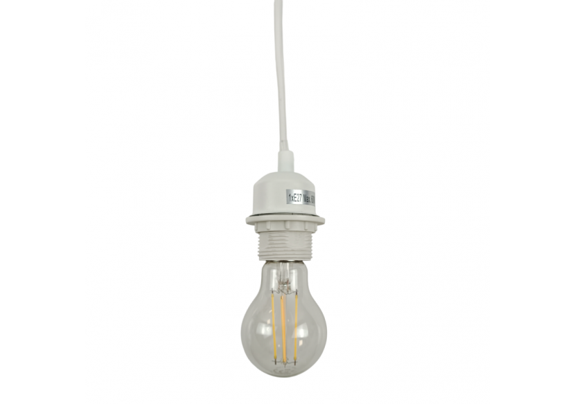 Douille E27 avec câble PVC, interrupteur et prise - K17-C-B - Barcelona LED Douille E27 avec câble PVC, interrupteur et prise - K17-C-B - Barcelona LED