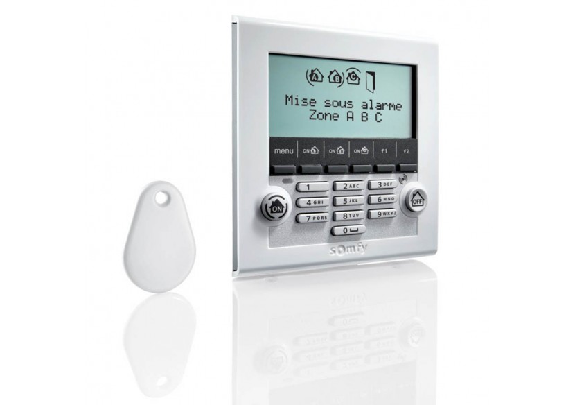 Clavier LCD avec lecteur de badge : Confort'Mat Clavier LCD avec lecteur de badge : Confort'Mat