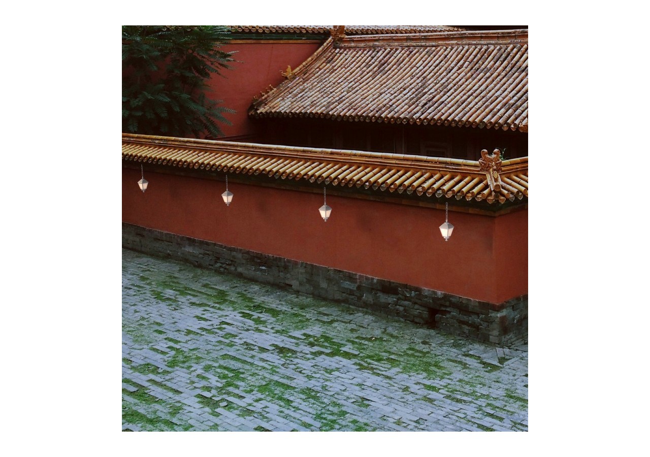 Lanterne en suspension FUMAGALLI "Sichem/Mary"-E27 - Q18.120.000.WYE27 - Barcelona LED