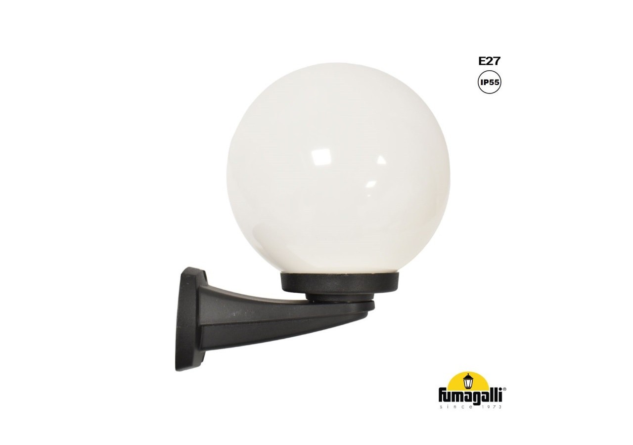 Applique murale d'extérieur sphérique FUMAGALLI "Nardo/G250"-E27 - G26.240.000.AYE27 - Barcelona LED