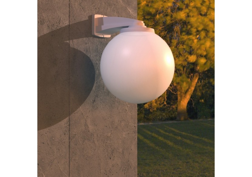 Applique murale d'extérieur sphérique FUMAGALLI "Nardo/G250"-E27 - G26.240.000.WYE27 - Barcelona LED