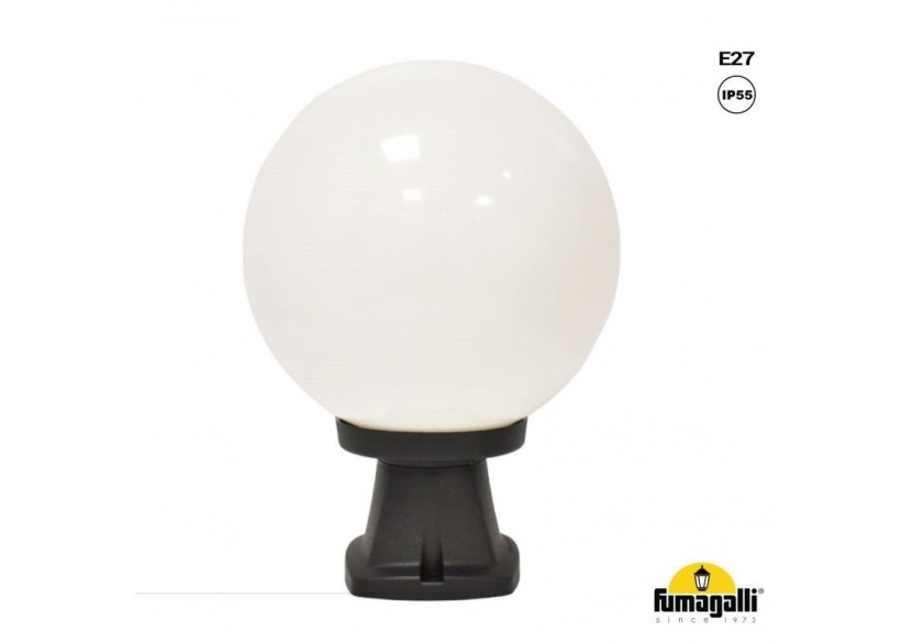 Lanterne sur pied extérieure à sphère opale FUMAGALLI "Disma/G250"-E27 - G26.114.000.AYE27 - Barcelona LED