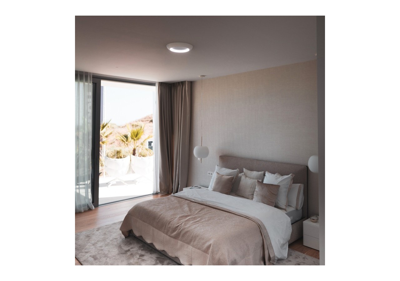 Plafonnier LED "FAX"-CCT 3000K-4000K-21W - LN1622-B-CCT - Barcelona LED