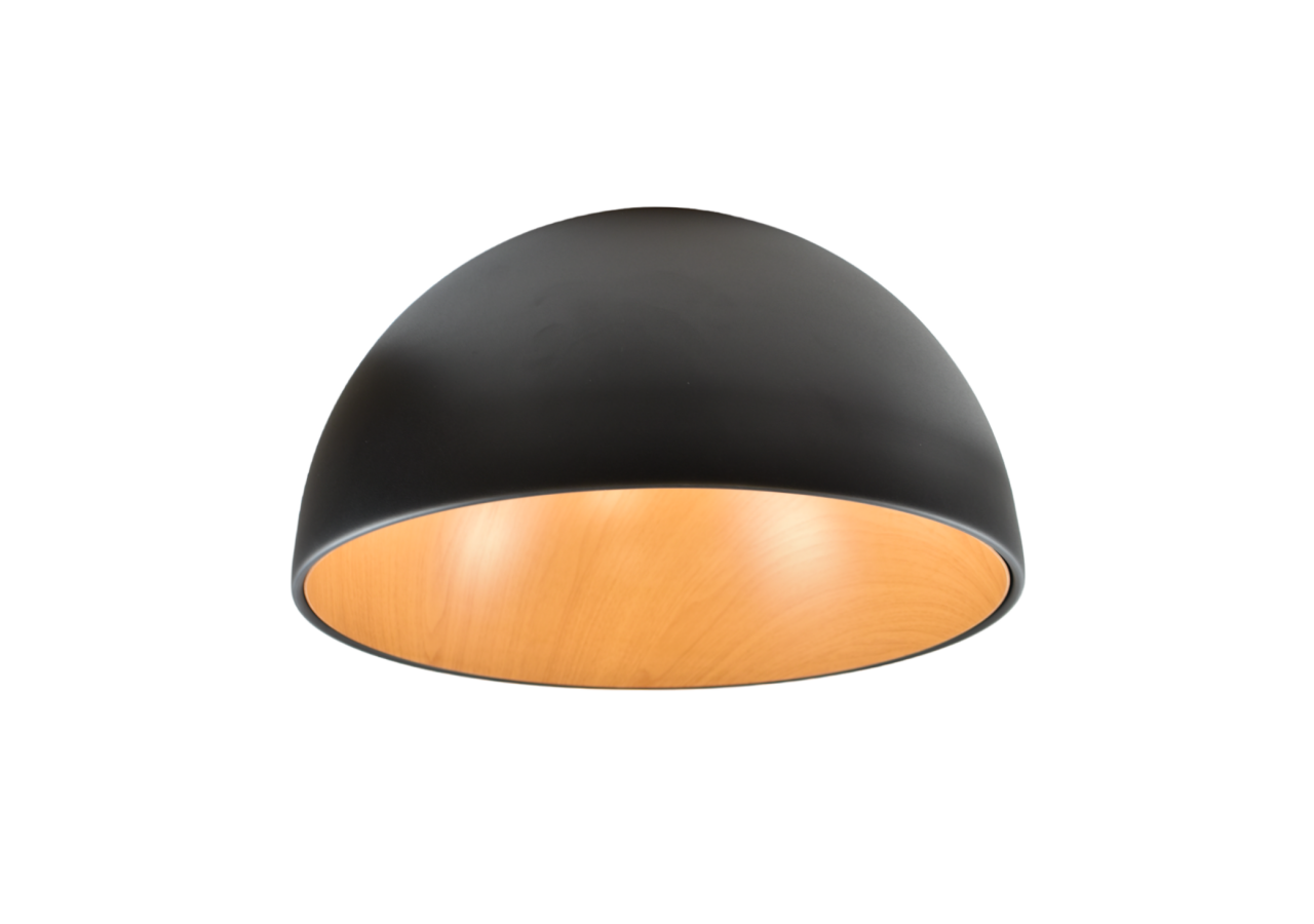 Plafonnier LED "Gina"-Effet bois-CCT 3000K-4000K-40W - LN1623-N-CCT - Barcelona LED