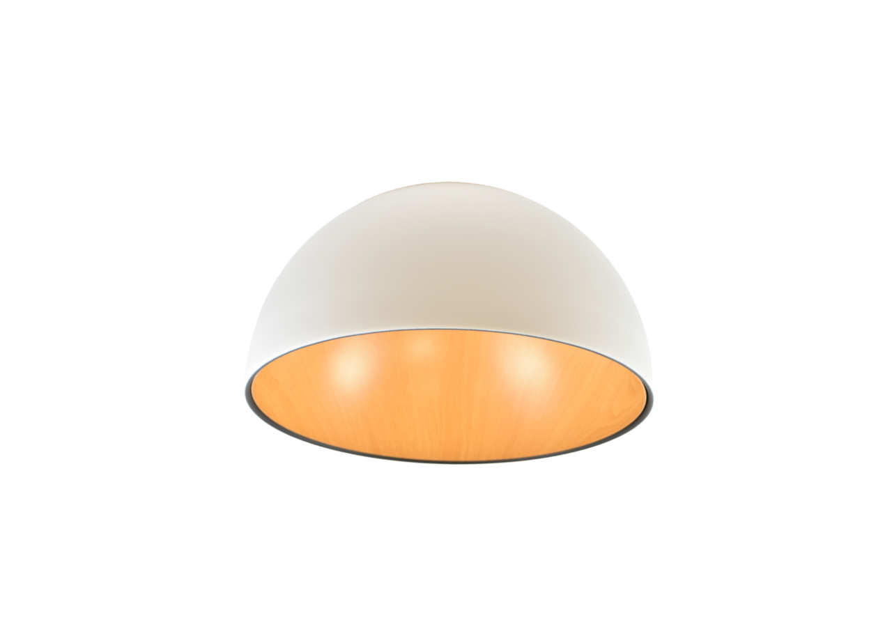 Plafonnier LED "Gina"-Effet bois-CCT 3000K-4000K-40W - LN1623-B-CCT - Barcelona LED