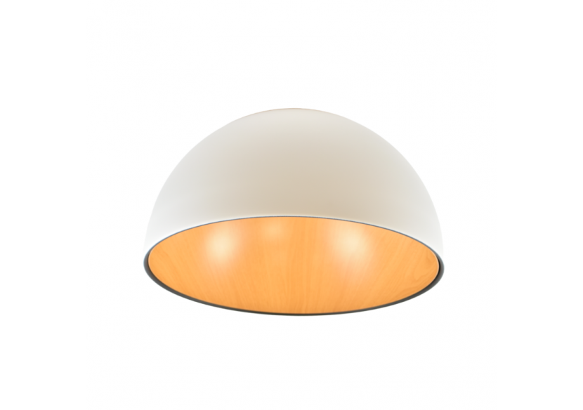 Plafonnier LED "Gina"-Effet bois-CCT 3000K-4000K-40W - LN1623-B-CCT - Barcelona LED