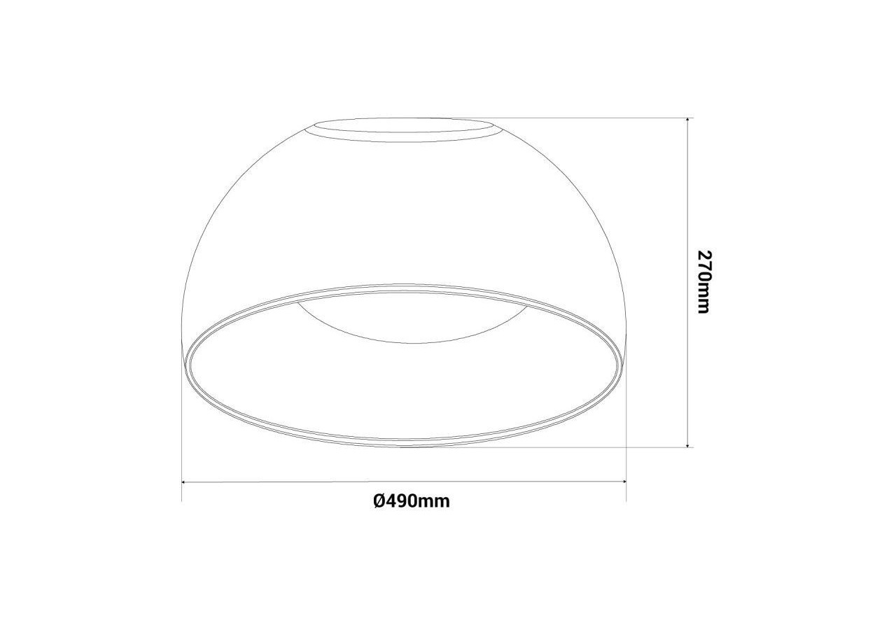 Plafonnier LED "Gina"-Effet bois-CCT 3000K-4000K-40W - LN1623-B-CCT - Barcelona LED