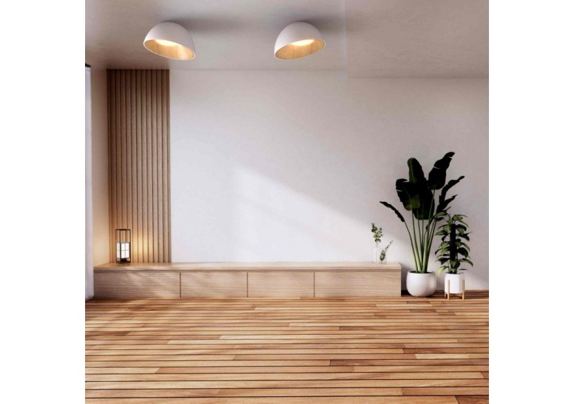 Plafonnier LED incliné "Mulen"-Effet bois-CCT 3000K-4000K-40W - LN1624-B-CCT - Barcelona LED Plafonnier LED incliné "Mulen"-Effet bois-CCT 3000K-4000K-40W - LN1624-B-CCT - Barcelona LED