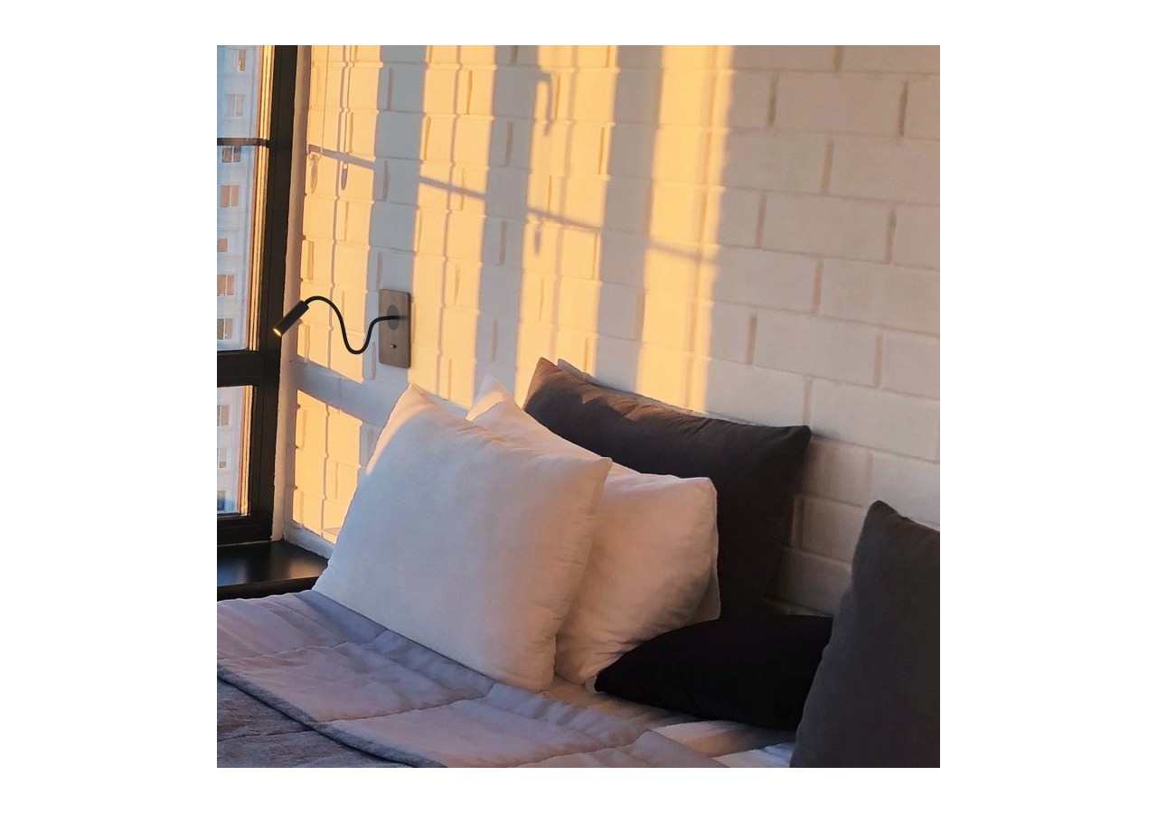 Applique liseuse flexible "LONDON"-Puce CREE-3W - LN1511-N - Barcelona LED