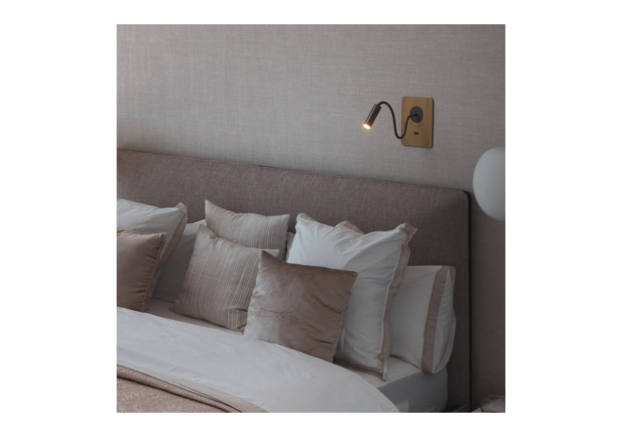 Applique liseuse flexible "LONDON"-Puce CREE-3W - LN1511-N - Barcelona LED