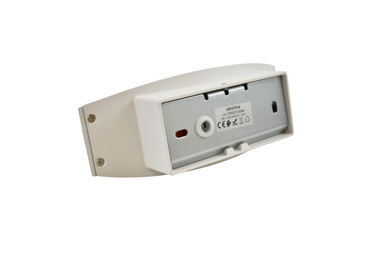Applique LED bidirectionnelle-IP20-3000K-6W - LN1579-B - Barcelona LED