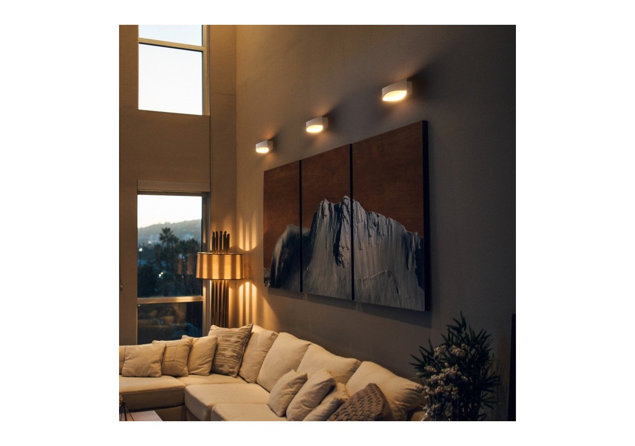 Applique LED bidirectionnelle-IP20-3000K-6W - LN1579-B - Barcelona LED