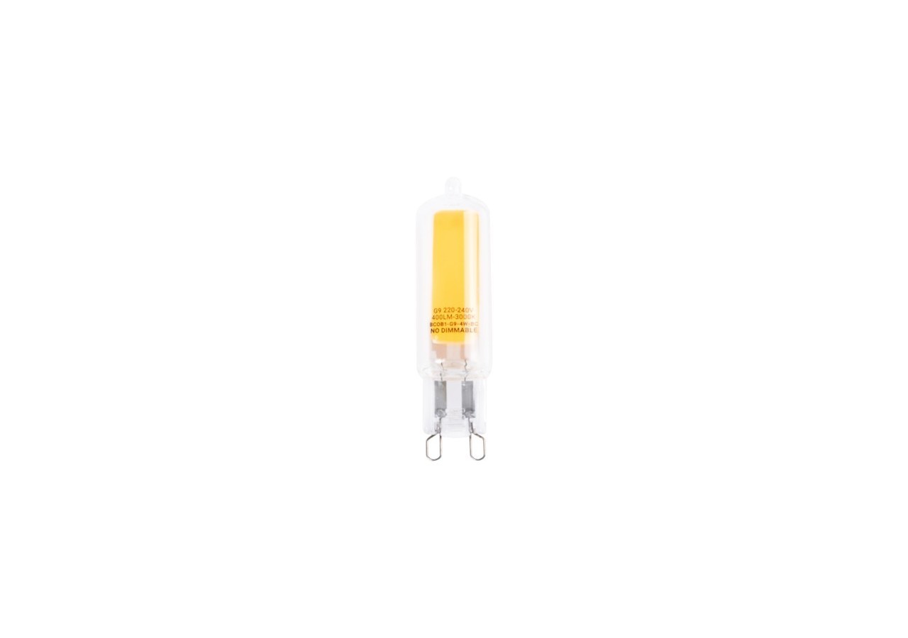 Ampoule LED G9 4W-COB-360 degrés-220-240V AC - BCOB1-G9-4W-BC - Barcelona LED