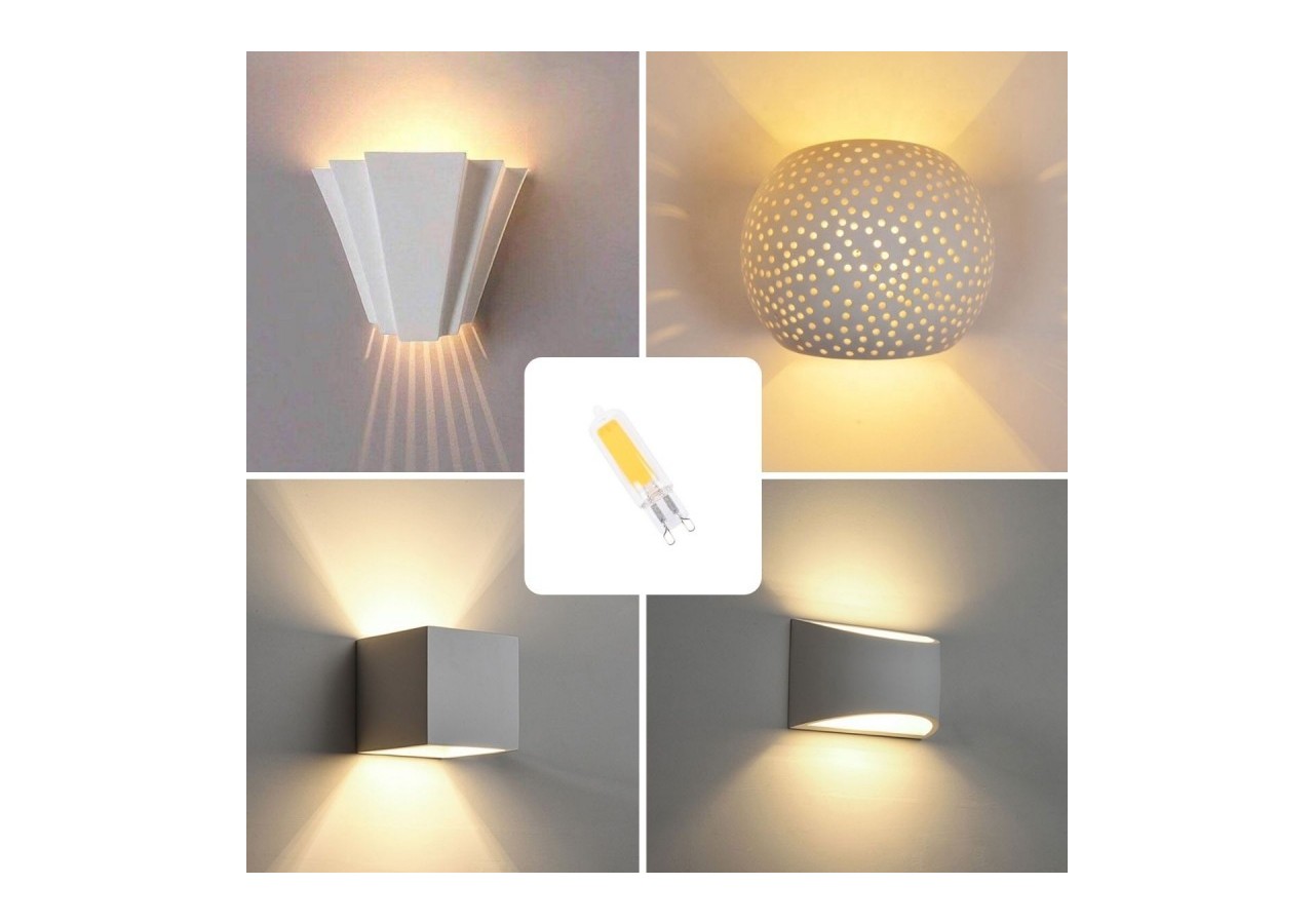 Ampoule LED G9 4W-COB-360 degrés-220-240V AC - BCOB1-G9-4W-BC - Barcelona LED