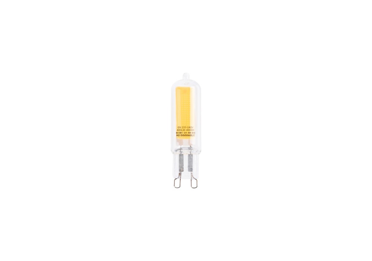 Ampoule LED G9 4W-COB-360 degrés-220-240V AC - BCOB1-G9-4W-BN - Barcelona LED