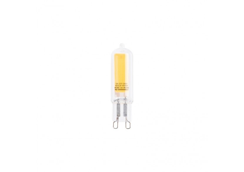 Ampoule LED G9 4W-COB-360 degrés-220-240V AC - BCOB1-G9-4W-BN - Barcelona LED