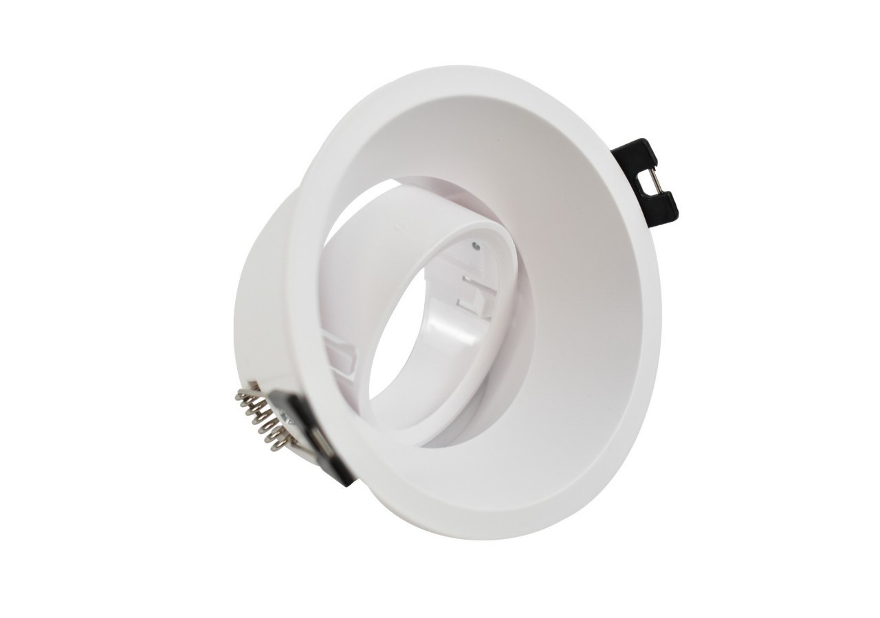 Support spot rond pour ampoule GU10 / MR16-Coupe diamètre 85 mm-Faible UGR - B994-B - Barcelona LED